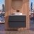 Delphi Penthouse 800mm 2-Drawer Wall Hung Premium Countertop Vanity Unit | Thumbnail Image