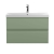 Delphi Penthouse 800mm 2-Drawer Wall Hung Vanity Unit (inc Basin) | Thumbnail Image