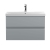 Delphi Penthouse 800mm 2-Drawer Wall Hung Vanity Unit (inc Basin) | Thumbnail Image
