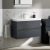 Delphi Penthouse 800mm 2-Drawer Wall Hung Vanity Unit (inc Basin) | Thumbnail Image