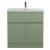 Delphi Penthouse 800mm 2-Door 1-Drawer Floor Standing Vanity Unit (inc Basin) | Thumbnail Image