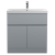 Delphi Penthouse 800mm 2-Door 1-Drawer Floor Standing Vanity Unit (inc Basin) | Thumbnail Image