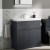 Delphi Penthouse 800mm 2-Door 1-Drawer Floor Standing Vanity Unit (inc Basin) | Thumbnail Image