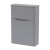 Delphi Polaris Satin Grey 550mm Back to Wall Toilet WC Unit | Thumbnail Image