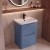 Delphi Polaris 600mm 2-Drawer Floor Standing Vanity Unit (inc Basin) | Thumbnail Image
