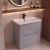Delphi Polaris 800mm 2-Drawer Floor Standing Vanity Unit (inc Basin) | Thumbnail Image