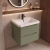 Delphi Polaris 600mm 2-Drawer Wall Hung Vanity Unit (inc Basin) | Thumbnail Image