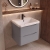 Delphi Polaris 600mm 2-Drawer Wall Hung Vanity Unit (inc Basin) | Thumbnail Image