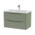 Delphi Polaris 800mm 2-Drawer Wall Hung Vanity Unit (inc Basin) | Thumbnail Image