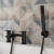 Delphi Port Matt Black Bath Shower Mixer Tap with Kit | Thumbnail Image