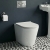 Delphi Porter Rimless Back to Wall Toilet (inc Soft Close Slim Seat) | Thumbnail Image