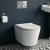 Delphi Porter Rimless Wall Hung Toilet (inc Soft Close Slim Seat) | Thumbnail Image