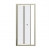 Delphi Inspire Brushed Brass Bi-Fold Shower Door - 6mm Glass