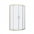Delphi Inspire Brushed Brass Quadrant Shower Enclosure - 6mm Glass