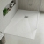 Delphi Sanctuary White Slate Effect 33mm Rectangular Shower Tray (inc Grille) | Thumbnail Image