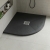 Delphi Sanctuary Black Slate Effect 33mm Quadrant Shower Tray (inc Grille) | Thumbnail Image