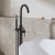 Delphi Sedona Matt Black Freestanding Bath Shower Mixer Tap (inc Kit) | Thumbnail Image