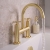 Delphi Sedona Brushed Brass Pillar Mounted Bath Filler Tap | Thumbnail Image