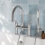 Delphi Sedona Chrome Pillar Mounted Bath Shower Mixer Tap (inc Kit) | Thumbnail Image