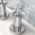 Delphi Sedona Chrome 3-Hole Deck Mounted Basin Mixer Tap (inc Pop-Up Waste) | Thumbnail Image