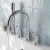 Delphi Sedona Chrome 4-Hole Pillar Mounted Bath Shower Mixer Tap (inc Kit) | Thumbnail Image
