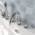 Delphi Sedona Chrome 4-Hole Pillar Mounted Bath Shower Mixer Tap (inc Kit) | Thumbnail Image