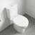 Delphi Sierra Rimless Extended Height Close Coupled Toilet (inc Soft Close Seat) | Thumbnail Image