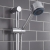 Delphi Solo Chrome Manual Concealed Shower Set with Slide Rail Kit | Thumbnail Image