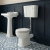 Delphi Stratford Traditional Low Level Toilet (inc White MDF Seat) | Thumbnail Image
