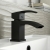 Delphi Swallow Matt Black Cloakroom Mini Mono Basin Mixer Tap | Thumbnail Image