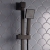 Delphi Swanley Thermostatic Square Bar Mixer Shower with Shower Kit - Black | Thumbnail Image