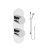 Delphi Theory Chrome Dual Concealed Shower Set with Slide Rail Kit | Thumbnail Image