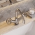 Delphi Turbine Chrome Mono Basin Mixer Tap (inc Press Top Waste) | Thumbnail Image