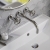 Delphi Turbine Chrome 3-Hole Wall Mounted Basin/Bath Mixer Tap | Thumbnail Image
