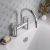 Delphi Turbine Chrome Pillar Mounted Bath Filler Tap | Thumbnail Image