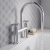 Delphi Turbine Chrome Pillar Mounted Bath Filler Tap | Thumbnail Image