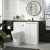 Delphi Vega Satin White 1100mm 2-Door Waterproof Bathroom Furniture Combination Unit | Thumbnail Image