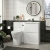 Delphi Vega Satin White 1300mm 2-Drawer Waterproof Bathroom Furniture Combination Unit | Thumbnail Image
