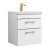 Delphi Versa 500mm 2-Drawer Wall Hung Vanity Unit