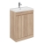 Delphi City 600mm 2-Door Floor Standing Vanity Unit (inc Basin) | Thumbnail Image