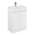 Delphi City 600mm 2-Door Floor Standing Vanity Unit (inc Basin) | Thumbnail Image