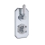 Delphi Windsor Chrome 2-Outlet Dual Concealed Shower Valve | Thumbnail Image