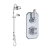 Delphi Windsor Chrome Dual Concealed Shower Set with Rigid Riser Kit | Thumbnail Image