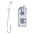 Delphi Windsor Chrome Dual Concealed Shower Set with Handset and Bracket | Thumbnail Image