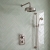 Delphi Windsor Brushed Pewter Dual Concealed Shower Set with Fixed Head and Slide Rail Kit | Thumbnail Image