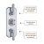 Delphi Windsor Chrome Triple Concealed Shower Set with Large Drencher Head and Handset | Thumbnail Image