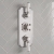 Delphi Windsor Chrome Triple Concealed Shower Set with Large Drencher Head and Handset | Thumbnail Image