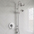 Delphi Windsor Chrome Dual Concentric Concealed Shower Set with Rigid Riser Kit | Thumbnail Image
