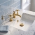 Delphi Windsor Crosshead Brushed Brass 3-Hole Basin Mixer Tap (inc Pop-Up Waste) | Thumbnail Image