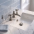 Delphi Windsor Crosshead Brushed Pewter 3-Hole Basin Mixer Tap (inc Pop-Up Waste) | Thumbnail Image